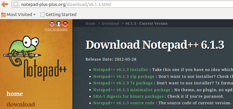 notepad++ pour ubuntu